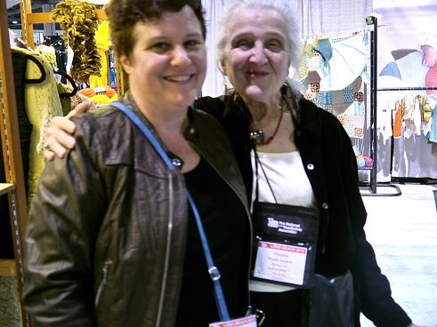 Norah with her mom, Phoebe, at TNNA 2013.