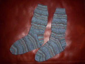 Husband Socks 2013.2 by bettesocknitter