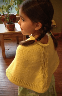 Sweet Tart Poncho by Aimee Alexander