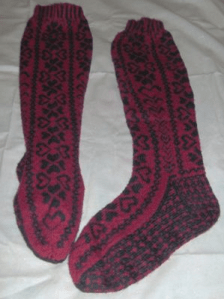 Double Stranded Socks by Marybeth Potts