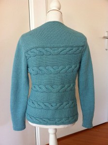 Sunburst Cable Cardigan by Erica Patberg