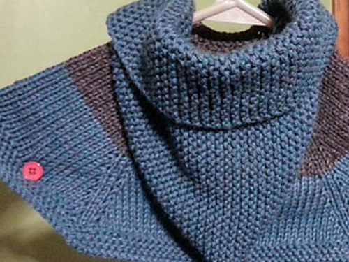 Poncho Zillah (back detail)