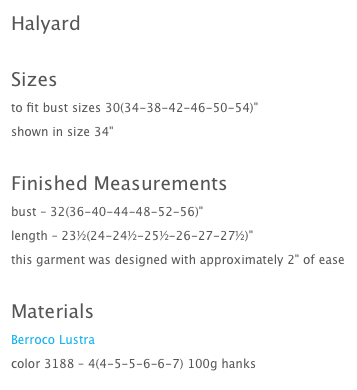 Info for Halyard from NG vol. 15