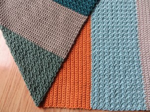 Modern Stripes Baby Blanket by Kelly Komejan