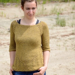 Grain of Sand Sweater by Gabrielle Vézina