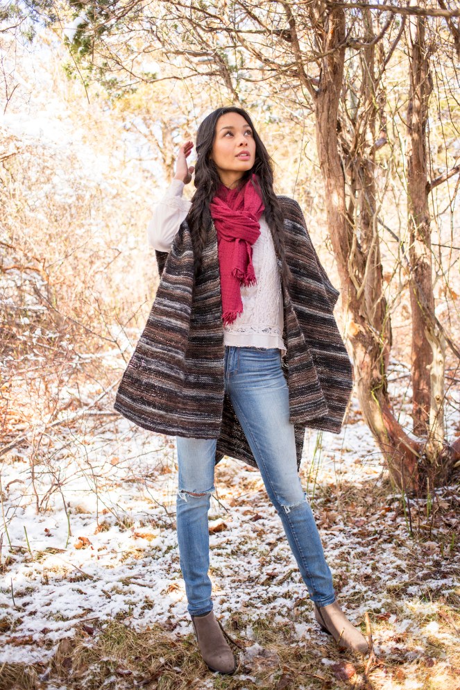 Jolana knitting pattern in Berroco Millefiori