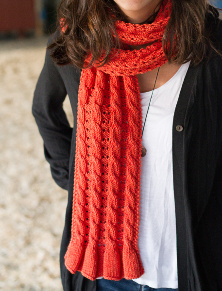 トップス UNFOLK reversible border knit Womens Lace Yoke Cropped Knitting Pattern | Katia.com