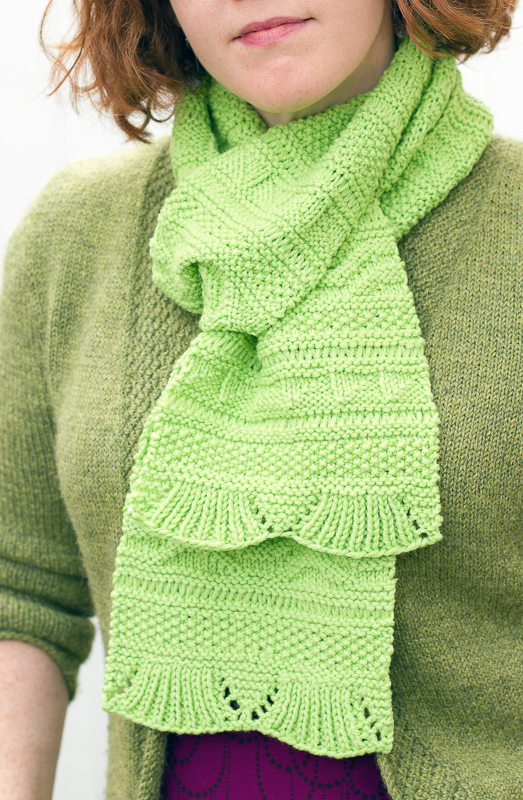 トップス UNFOLK reversible border knit Womens Lace Yoke Cropped Knitting Pattern | Katia.com
