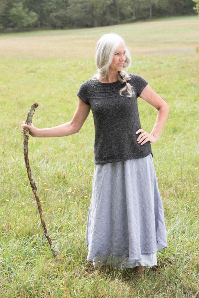 Derecho knitting pattern in Berroco Remix Light